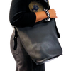 Coach Vintage Black Leather Bucket Bag