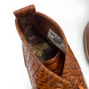 Stacy Adams Men's Brown Leather Anaconda Print Boots, 8 UK