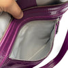 Coach Purple Canvas Shoulder Bag