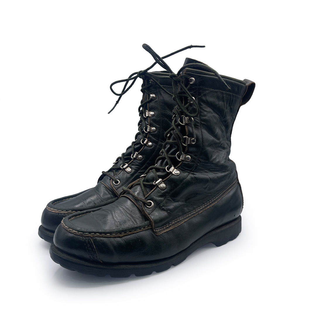 Ted Williams by Sears Men's Green Leather Active Boots, 7.5 UK