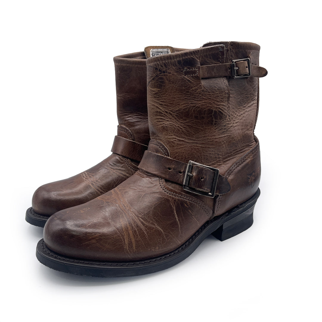 Frye Women's Brown Leather Ankle Boots, 5.5 UK