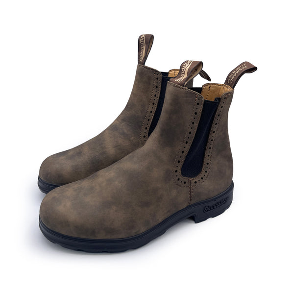 Blundstone Women's Rustic Brown Leather Chelsea Boots, 4 UK
