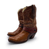 Corral Women's Brown Engraved Leather Cowboy Boots, 6 UK