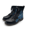 Dr Martens Men's Custom Black Leather Boots, 10 UK