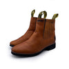 Agavero Women's Brown Leather Ankle Boots, 5.5 UK