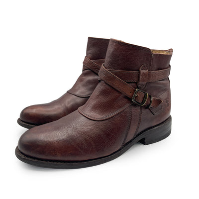 Frye Women's Brown Leather Ankle Boots, 5 UK
