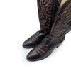 Dan Post Men's Dark Brown Leather Cowboy Boots, 8 UK