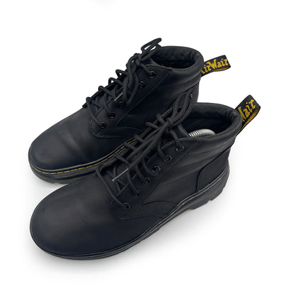 Dr Martens Men's Black Leather Boots, 7 UK