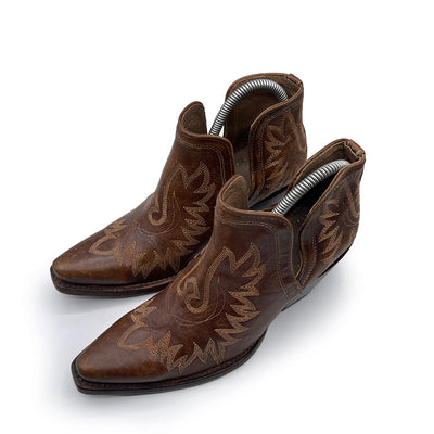 Ariat Women's Brown Leather Ankle Boots, 6 UK