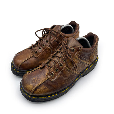 Dr Martens Men's Brown Leather Shoes, 8.5 UK