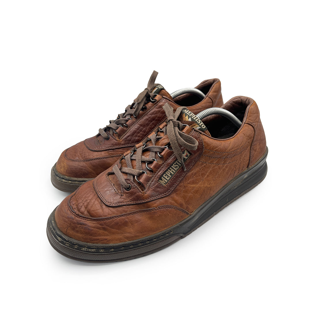 Mephisto Men's Brown Leather Shoes, 10.5 UK
