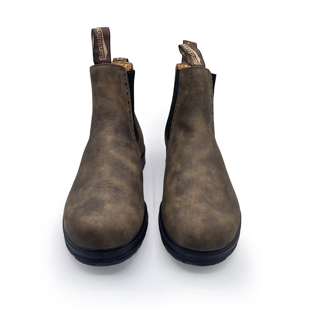 Blundstone Women's Rustic Brown Leather Chelsea Boots, 4 UK