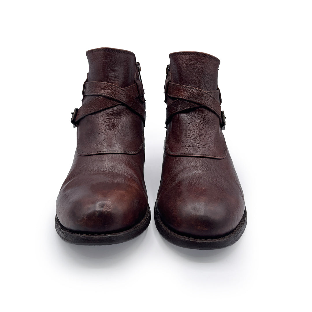 Frye Women's Brown Leather Ankle Boots, 5 UK