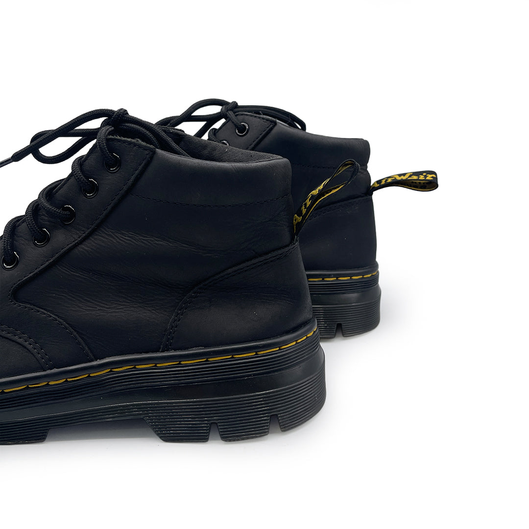 Dr Martens Men's Black Leather Boots, 7 UK
