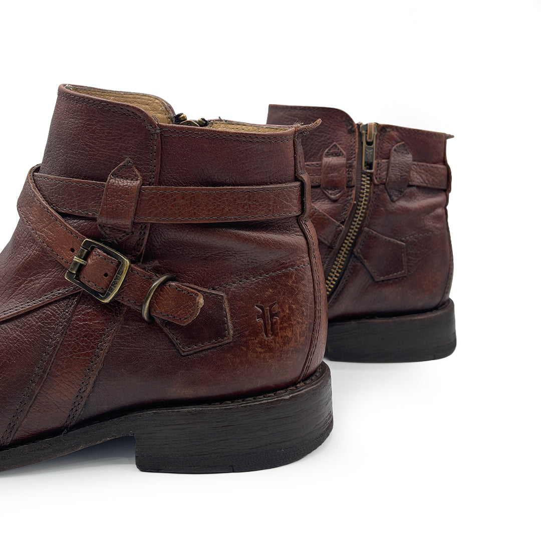Frye Women's Brown Leather Ankle Boots, 5 UK