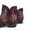 Sterling River Women's Burgundy Leather Ankle Boots, 8 UK