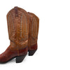 Dan Post Women's Brown Leather Cowboy Boots, 5 UK