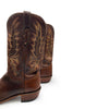 Lucchese Men's Brown Leather Boots, 8 UK