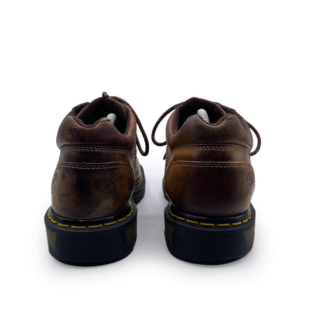 Dr Martens Men's Brown Leather Shoes, 8.5 UK