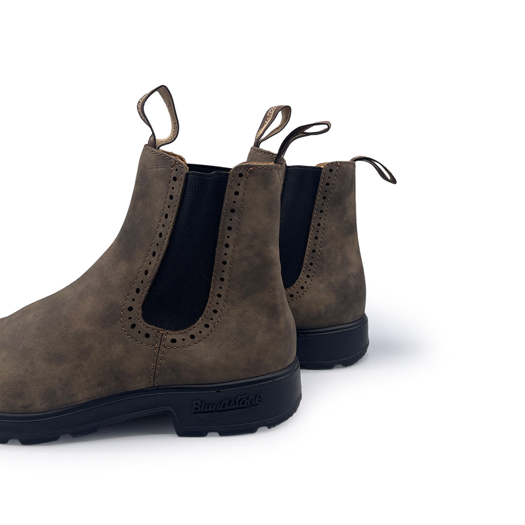 Blundstone Women's Rustic Brown Leather Chelsea Boots, 4 UK