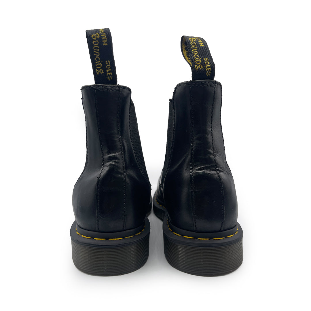 Dr Martens Men's Black Leather Chelsea boots, 10 UK