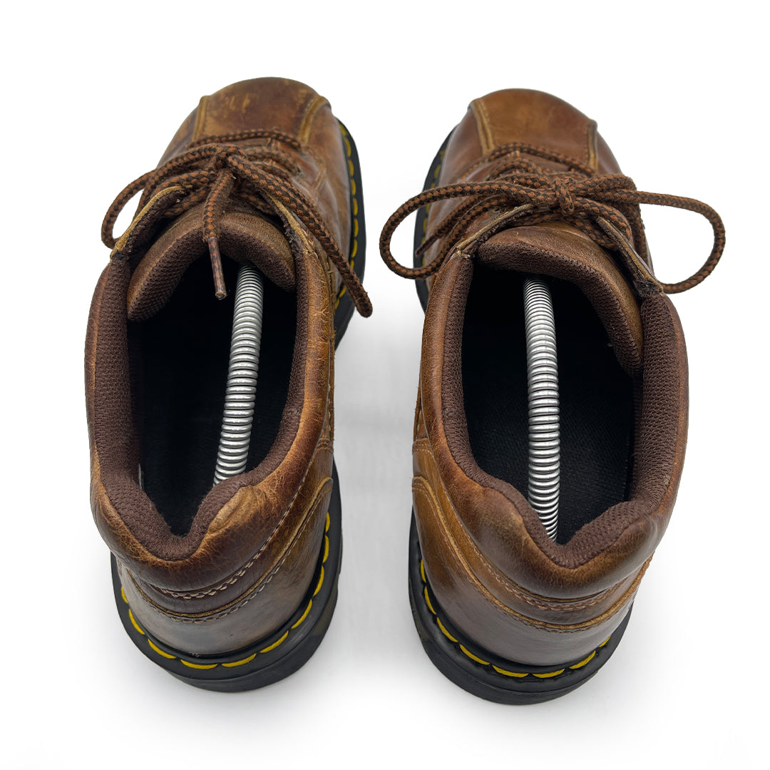 Dr Martens Men's Brown Leather Shoes, 8.5 UK