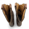 JB Dillon Women's Brown Leather Cowboy Boots, 4 UK