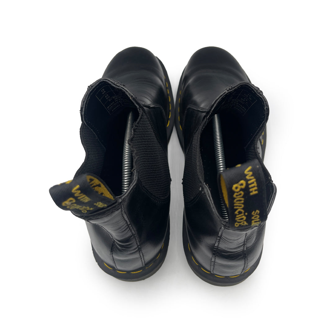 Dr Martens Men's Black Leather Chelsea boots, 10 UK