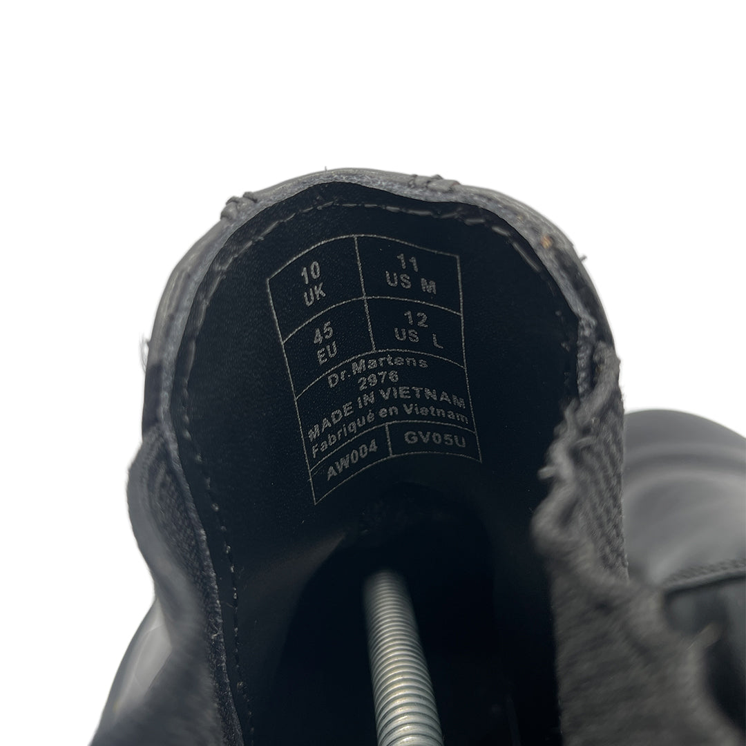 Dr Martens Men's Black Leather Chelsea boots, 10 UK