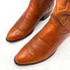 Ammons Vintage Men's Brown Leather Cowboy Boots, 8.5 UK