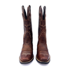Women's Brown Leather Cowboy Boots, 4.5 UK