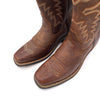 Women's Brown Leather Cowboy Boots, 4.5 UK