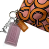 Coach Canvas Orange and Pink bag