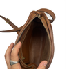 Coach Vintage Brown Leather Shoulder Bag