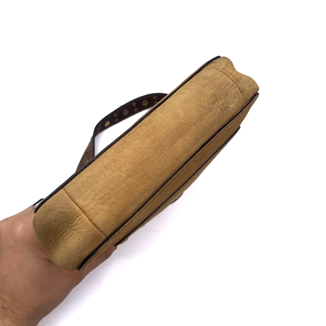 Coach Brown Soft Leather Hand Bag