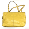 Coach Yellow Leather Shoulder bag