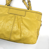 Coach Yellow Leather Shoulder bag