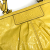 Coach Yellow Leather Shoulder bag