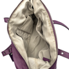 Coach Purple Leather Shoulder Bag