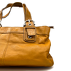 Coach Leather Mustard Soulder Bag