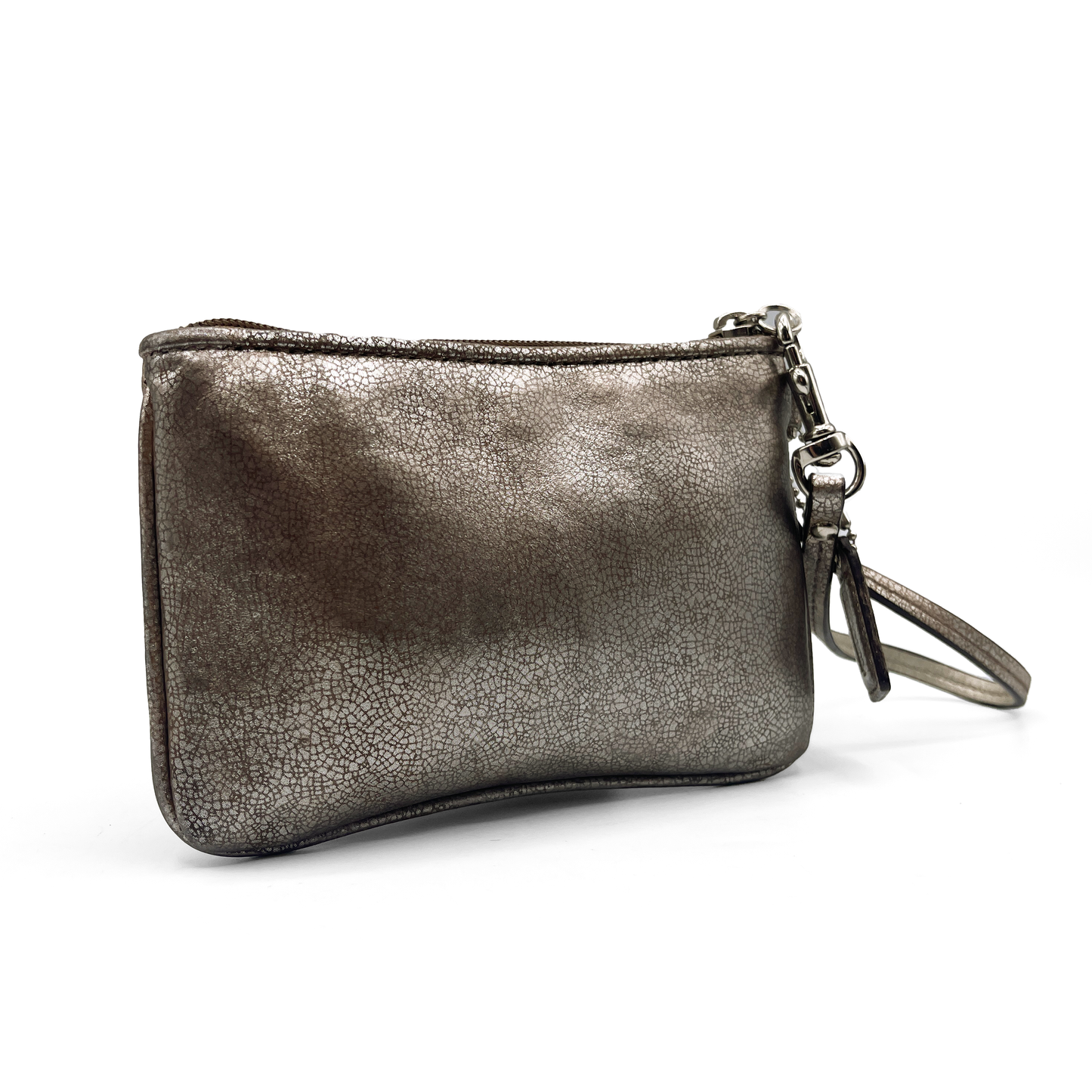 Coach Silver Wristlet