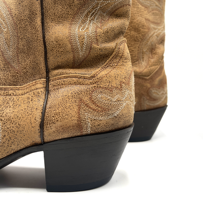 Dan Post Women's Tan Leather Boots, 7.5 UK