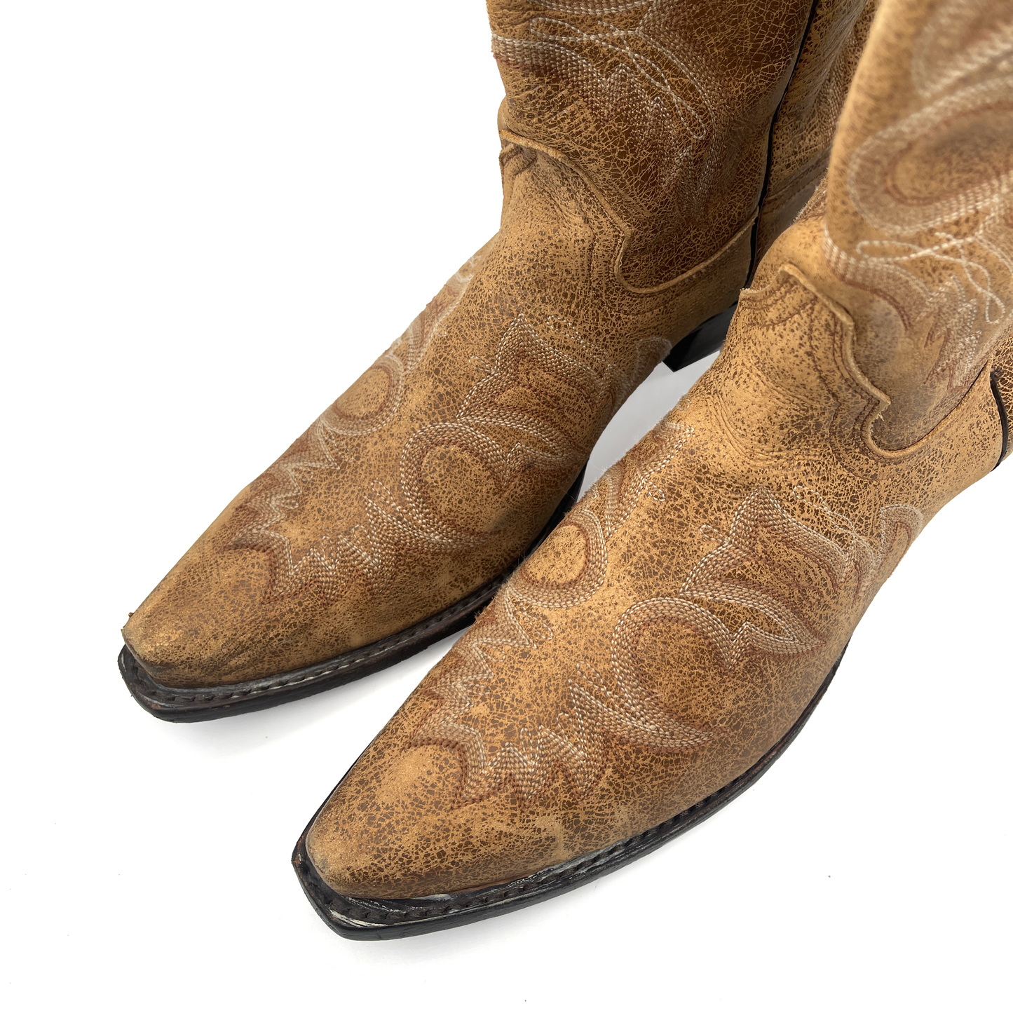 Dan Post Women's Tan Leather Boots, 7.5 UK