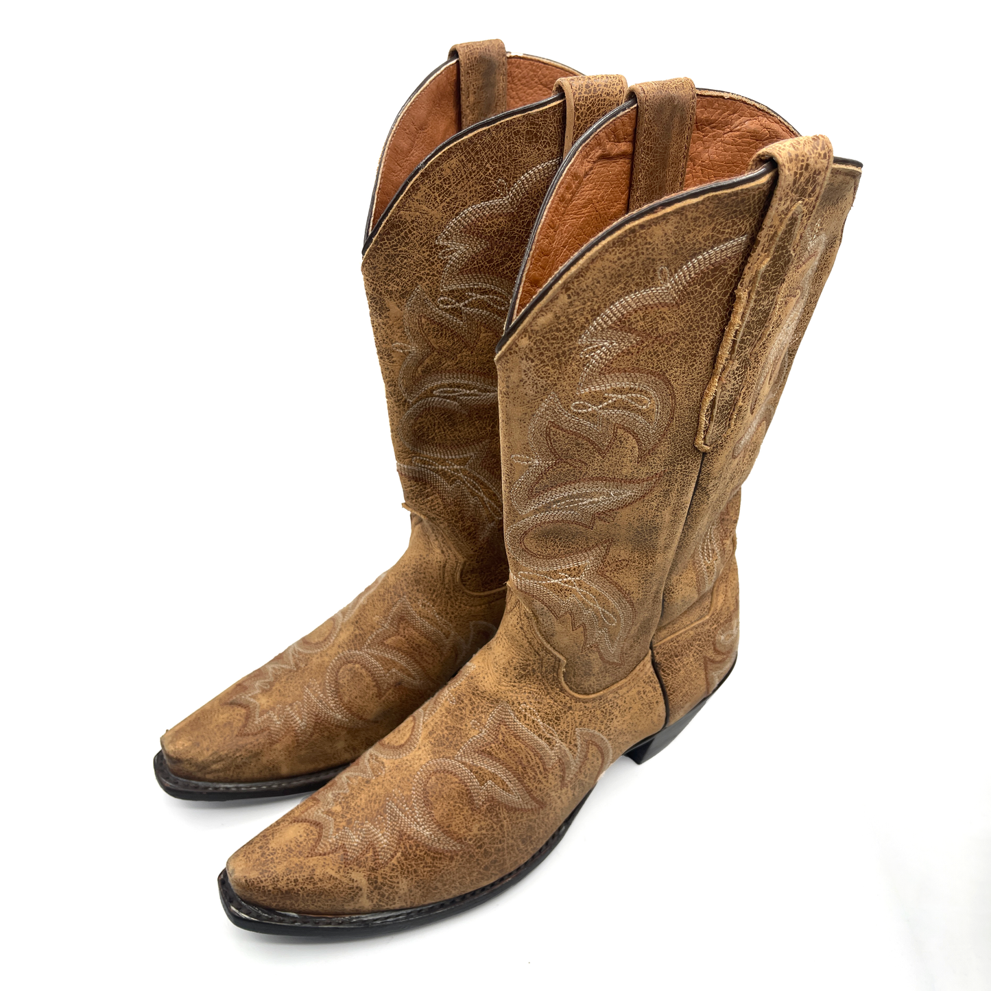 Dan Post Women's Tan Leather Boots, 7.5 UK