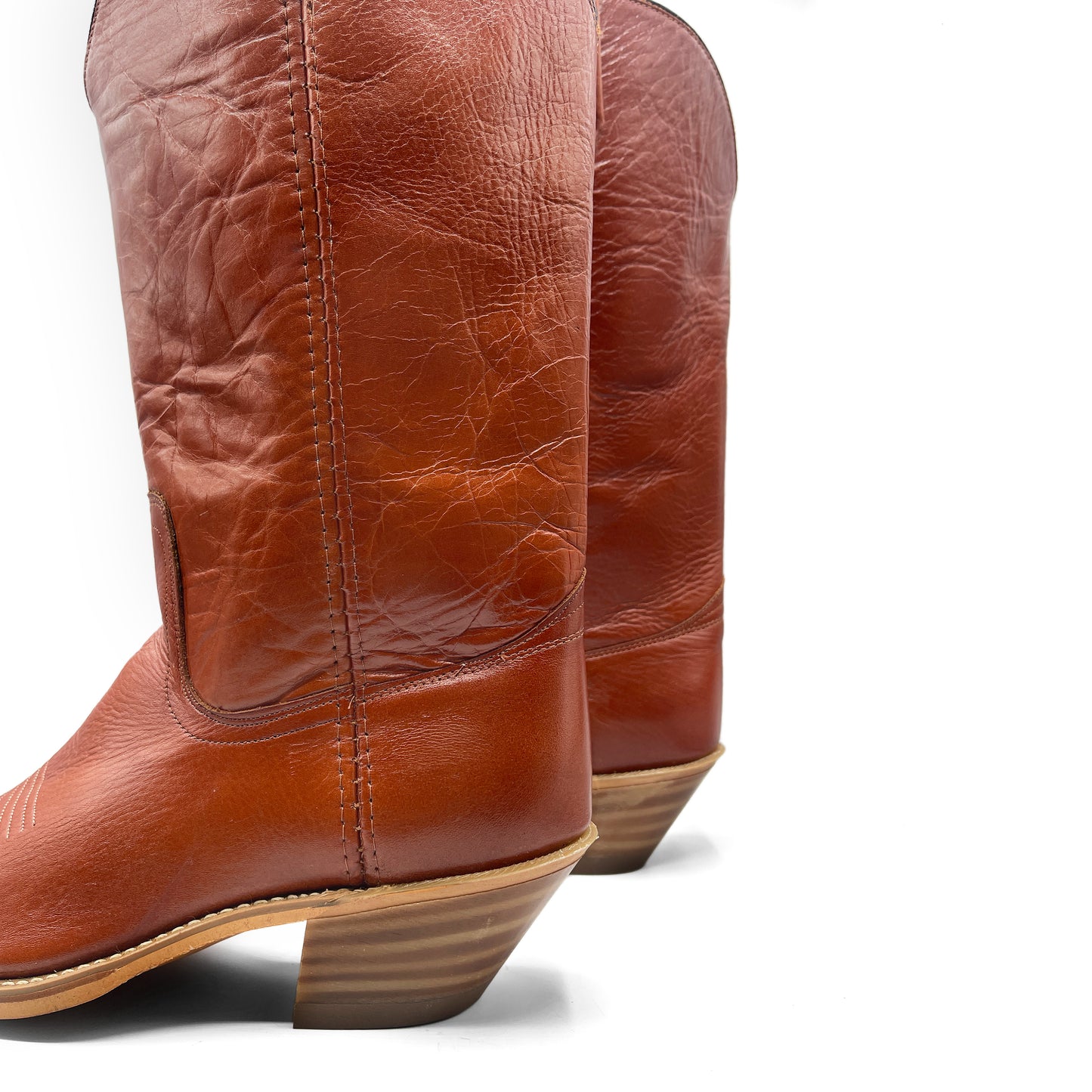 Dingo Women's Brown Leather Cowboy Boots, 7 UK