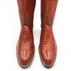 Dingo Women's Brown Leather Cowboy Boots, 7 UK