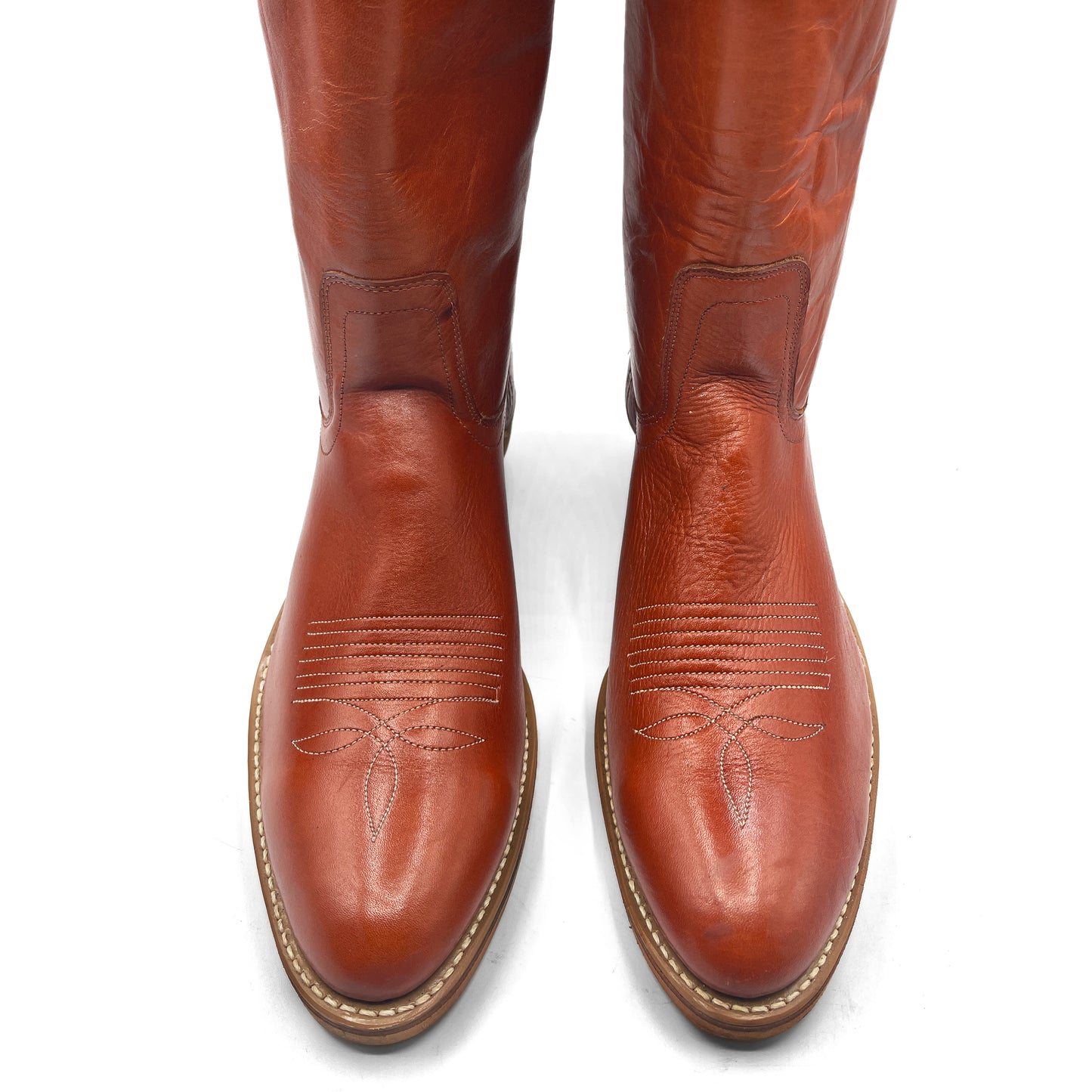 Dingo Women's Brown Leather Cowboy Boots, 7 UK