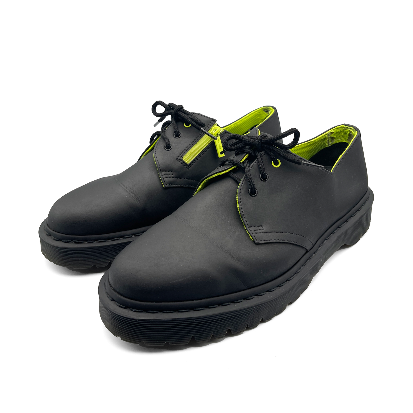Dr Martens Men's Black Leather Oxfords, 12 UK