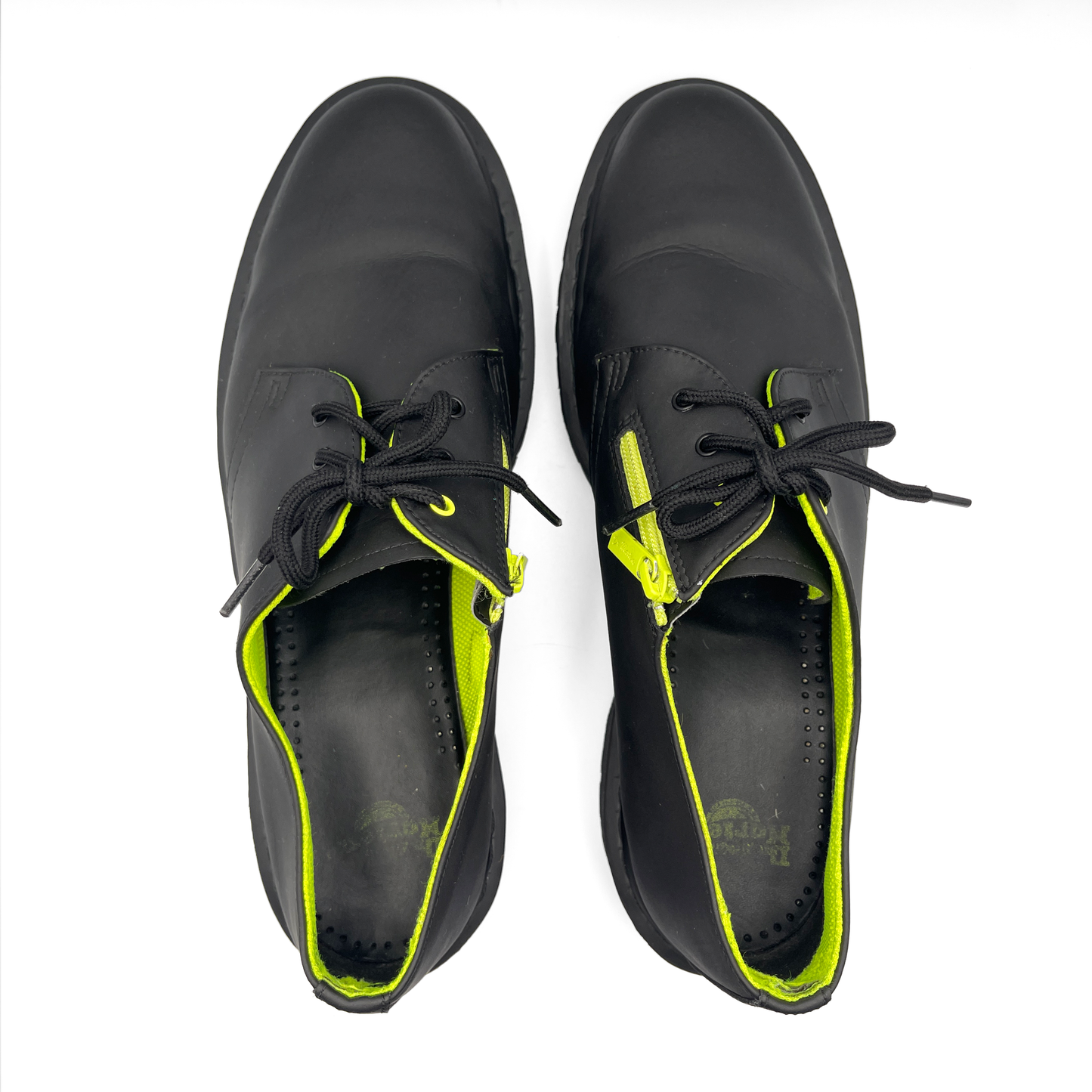 Dr Martens Men's Black Leather Oxfords, 12 UK