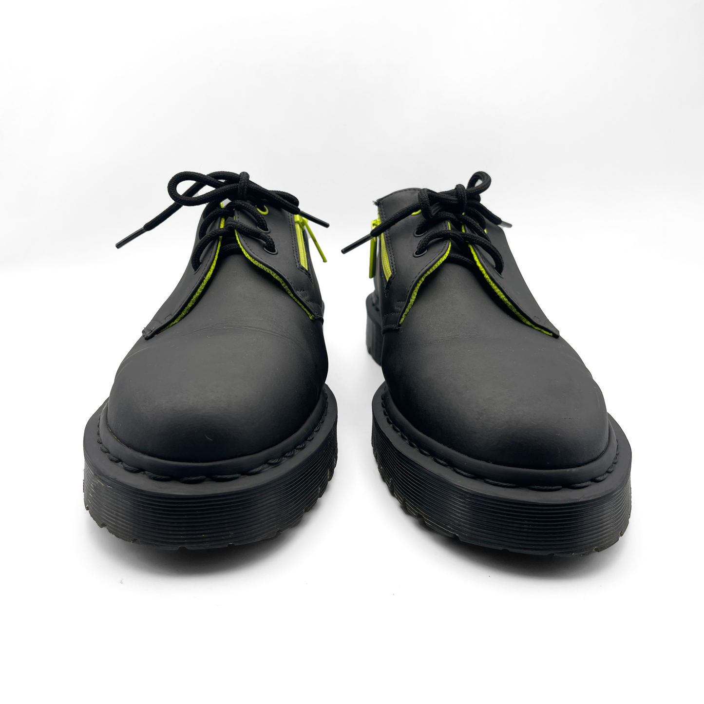 Dr Martens Men's Black Leather Oxfords, 12 UK